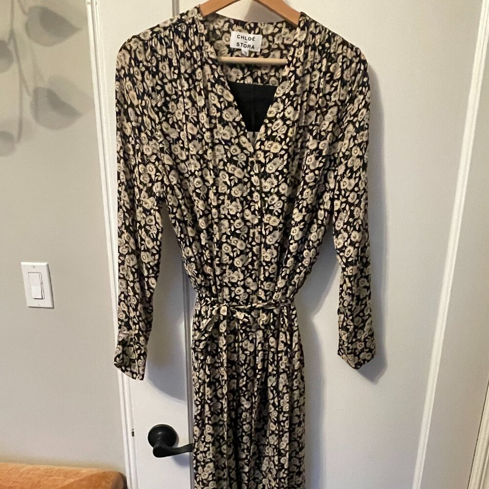 Chloe Stora Midi Dress, Size 36, NWT